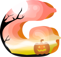 GHOST's Halloween Theme Logo